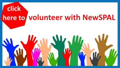 NewSPAL volunteering graphic